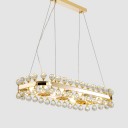 Ritz - Crystall Ball Oval Chandelier